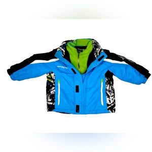 Toddler Boys Winter Coat Jacket ZeroXPosur Size 18M